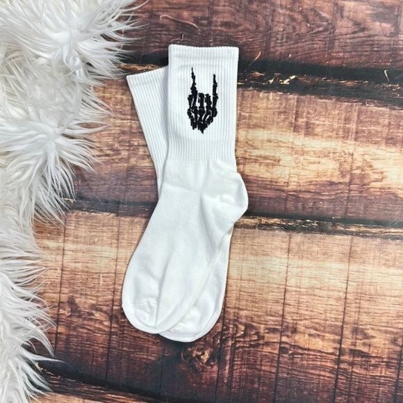 Accessories - Hell Yeah Skeleton Socks